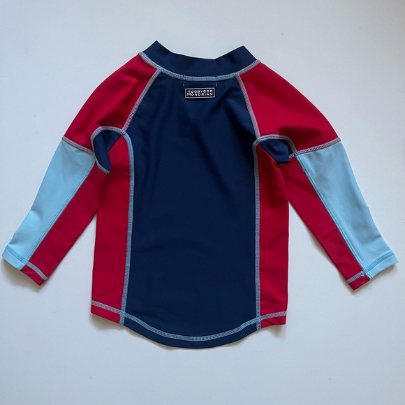 ToobyDoo Kids Unisex Long-sleeve Mondrian Rashguard - Size 1-2 - Picture 5 of 13